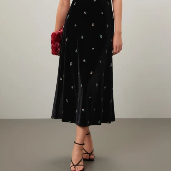 NEW WeWoreWhat Women's High Neck Halter Dress Size Small - Picture 3 of 7